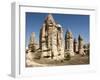 Natural Pinnacles in Volcanic Ash, Zemi Valley, Goreme, Cappadocia, Anatolia, Turkey Minor, Eurasia-Tony Waltham-Framed Photographic Print