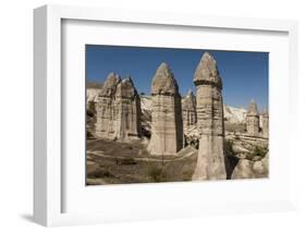 Natural Pinnacles in Volcanic Ash, Zemi Valley, Goreme, Cappadocia, Anatolia, Turkey Minor, Eurasia-Tony Waltham-Framed Photographic Print