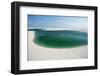 Natural Rainwater Pools in Lencois Maranhenses National Park, Maranhao, Brazil-Vitor Marigo-Framed Photographic Print