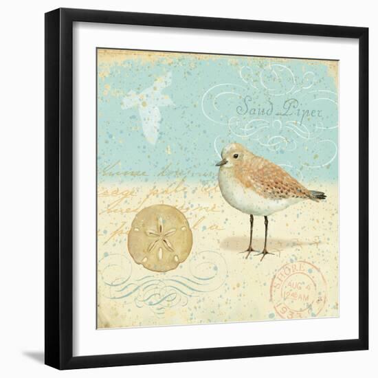 Natural Seashore II-Daphne Brissonnet-Framed Premium Giclee Print