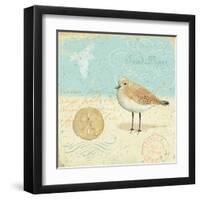 Natural Seashore II-Daphne Brissonnet-Framed Art Print