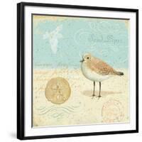 Natural Seashore II-Daphne Brissonnet-Framed Art Print