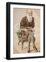 Natural Selection Caricature-null-Framed Giclee Print