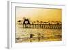 Natural Shadows - In the Style of Oil Painting-Philippe Hugonnard-Framed Giclee Print