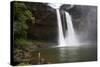 Natural Swimming Pool Below the Waterfall Wailua Falls on the Island of Kauai, Hawaii-Erik Kruthoff-Stretched Canvas