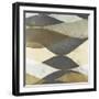 Natural Waves I-Alonzo Saunders-Framed Art Print