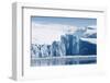 Nature and Landscapes of Greenland. Travel on the Scientific Vessel among Ices. Studying of a Pheno-Denis Burdin-Framed Photographic Print