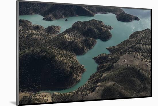 Nature, Andalusia, Lake Zahara, Zahara, Lakeside-Frank Fleischmann-Mounted Photographic Print