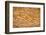 Nature Background of Brown Handicraft Weave Texture Bamboo Surface-wuttichok-Framed Photographic Print