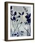 Nature Blue Silhouette I-Danielle Carson-Framed Art Print