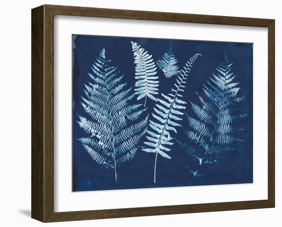 Nature By The Lake - Ferns I-Piper Rhue-Framed Art Print