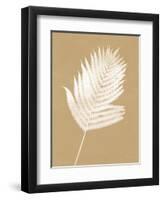 Nature by the Lake Ferns III Brown-Piper Rhue-Framed Art Print