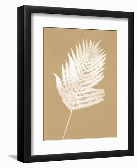 Nature by the Lake Ferns III Brown-Piper Rhue-Framed Art Print