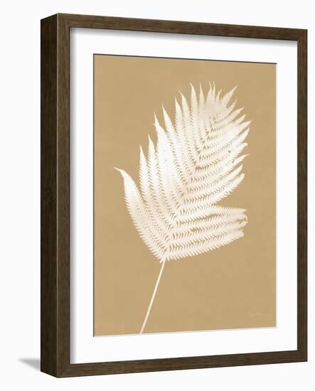 Nature by the Lake Ferns III Brown-Piper Rhue-Framed Art Print