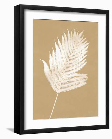 Nature by the Lake Ferns III Brown-Piper Rhue-Framed Art Print