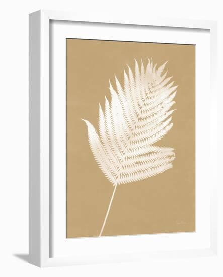 Nature by the Lake Ferns III Brown-Piper Rhue-Framed Art Print