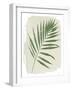 Nature By the Lake Frond II Cream-Piper Rhue-Framed Art Print