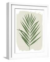 Nature By the Lake Frond III Cream-Piper Rhue-Framed Art Print