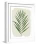 Nature By the Lake Frond III Cream-Piper Rhue-Framed Art Print