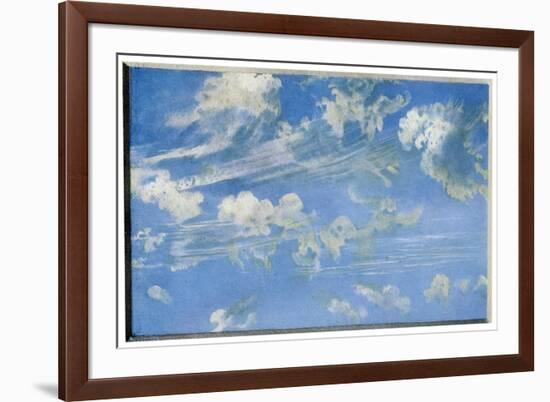 Nature: Cloud Study, C1822-John Constable-Framed Giclee Print