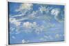 Nature: Cloud Study, C1822-John Constable-Mounted Giclee Print