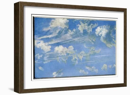 Nature: Cloud Study, C1822-John Constable-Framed Giclee Print