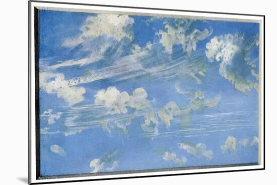 Nature: Cloud Study, C1822-John Constable-Mounted Giclee Print
