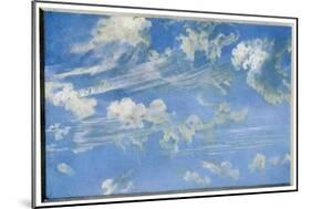 Nature: Cloud Study, C1822-John Constable-Mounted Giclee Print