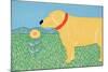 Nature Dog Good Dog Yellow-Stephen Huneck-Mounted Giclee Print
