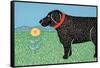 Nature Dog Good Dog-Stephen Huneck-Framed Stretched Canvas