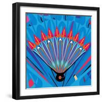 Nature Fan, Anturio Color-Belen Mena-Framed Giclee Print