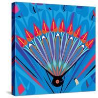 Nature Fan, Anturio Color-Belen Mena-Stretched Canvas