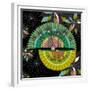 Nature Fan, Coconut Color-Belen Mena-Framed Giclee Print