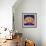 Nature Fan, Flower Purple Color-Belen Mena-Framed Giclee Print displayed on a wall