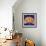 Nature Fan, Flower Purple Color-Belen Mena-Framed Giclee Print displayed on a wall
