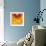 Nature Fan, Flower Yellow Color-Belen Mena-Framed Giclee Print displayed on a wall