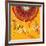 Nature Fan, Flower Yellow Color-Belen Mena-Framed Giclee Print