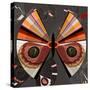 Nature Fan, Moth Color-Belen Mena-Stretched Canvas