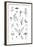 Nature Gathering-Clara Wells-Framed Giclee Print