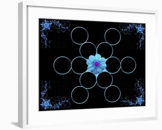 Nature Geometry 1-Ata Alishahi-Framed Giclee Print