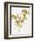 Nature Gold on White III-Danielle Carson-Framed Art Print