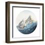 Nature in Circle II-Patricia Pinto-Framed Art Print