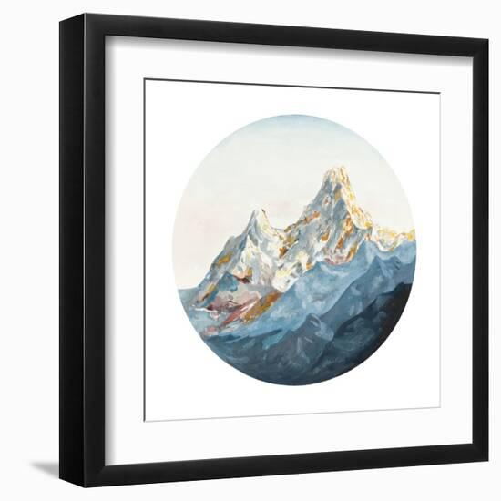 Nature in Circle II-Patricia Pinto-Framed Art Print