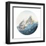 Nature in Circle II-Patricia Pinto-Framed Art Print
