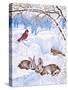 Nature in Winter I-Vivien Rhyan-Stretched Canvas