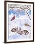 Nature in Winter I-Vivien Rhyan-Framed Art Print