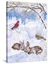 Nature in Winter I-Vivien Rhyan-Stretched Canvas