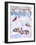 Nature in Winter I-Vivien Rhyan-Framed Art Print