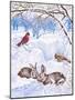 Nature in Winter I-Vivien Rhyan-Mounted Art Print