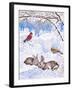 Nature in Winter I-Vivien Rhyan-Framed Art Print